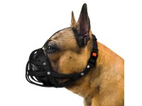 Намордник Barksi водовідштовхуючий біотановий французький бульдог чорний (4905/Т) 