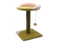 Кігтеточка для кота Zoo-hunt Релакс на підставці 33 х 33 х 48 см джут рожева Кігтеточка для кота Zoo-hunt Релакс на підставці 33 х 33 х 48 см джут рожева