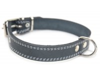 Нашийник для собак Zoo-hunt шкіряний подвійний ОД чорний ОД 2,5/36-45 см Нашийник для собак Zoo-hunt шкіряний подвійний ОД чорний ОД 2,5/36-45 см