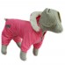 Комбінезон для собак Сільвер рожевий. міні 21х27 см