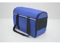 Сумка переноска матрац для собак і котів Zoo-hunt Турист синя №0 210х340х280 мм