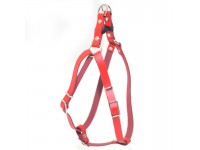 Шлея для тварин Zoo-hunt Весна малі собаки шкіра червоний 