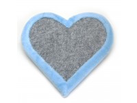 Кігтеточка Драпак Zoo-hunt для кішки Валентинка блакитна 33х33 см 