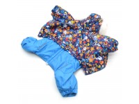 Комбінезон для собак Зірочка синій. міні 21х27 см