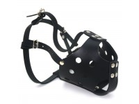 Намордник для собак Zoo-hunt шкіра НС Боксер С чорний 