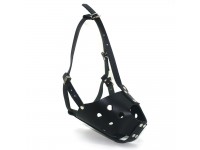 Намордник для собак Zoo-hunt шкіра НС Ротвейлер С чорний Намордник для собак Zoo-hunt шкіра НС Ротвейлер С чорний