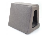 Хатка піраміда для собак і котів Zoo-hunt Loft №2 30х40х35 см бежевий Хатка піраміда для собак і котів Zoo-hunt Loft №2 30х40х35 см бежевий