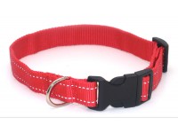 Нашийник для собак Zoo-hunt капроновий світловідбиваючий Неон ок 2,0 см 28-42 см червоний Нашийник для собак Zoo-hunt капроновий світловідбиваючий Неон ок 2,0 см 28-42 см червоний