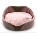 Лежак для собак і котів Zoo-hunt Мystic рожевий №1 320х430х180 мм