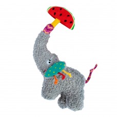 Іграшка для Собак Gigwi Plush Friendz Слоненя з Кавуном та Пищалкою 