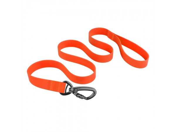 Повідець для собак Bronzedog Surf Водовідштовхувальний із Захисним Полімерним Покриттям 3 м Помаранчевий  L(3062/6134) 