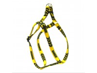 Шлея для собак Danger 1,0 см жовта 