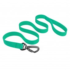 Повідець для собак Bronzedog Surf Водовідштовхувальний із Захисним Полімерним Покриттям 3 м Зелений  L(3062/6135) 