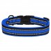 Нашийник для Собак BronzeDog Mesh з Металевою Пряжкою Синій  M(47/1602/Т) 