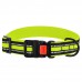 Нашийник для Собак BronzeDog Mesh з Пластиковою Пряжкою Лимонний  L(52/1605/Т) 