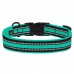 Нашийник для Собак BronzeDog Mesh з Металевою Пряжкою Ментоловий  XL(66/1608/Т) 
