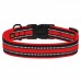 Нашийник для Собак BronzeDog Mesh з Металевою Пряжкою Червоний  XL(66/1603/Т) 