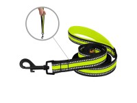 Повідець для Собак BronzeDog Mesh 2 в 1 Лимонний L(62/1605/Т) Повідець для Собак BronzeDog Mesh 2 в 1 Лимонний L(62/1605/Т)