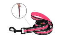 Повідець для Собак BronzeDog Mesh 2 в 1 Рожевий  S(60/1606/Т) 