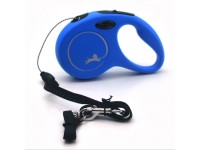 Рулетка-повідець для котів Flexi New Classic XS трос 3м 8 кг синій 