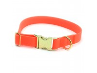 Нашийник для собак біотановий Колорит Zoo-hunt 2,5 см 30-51 см помаранчевий 