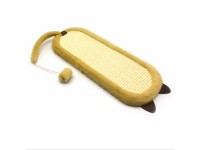 Драпак кігтеточка Zoo-hunt плоский для кота Котик 50х20 см сезаль Драпак кігтеточка Zoo-hunt плоский для кота Котик 50х20 см сезаль