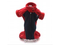 Комбінезон для собак Zoo-hunt Фанат червоний+синій міні 21х32 см