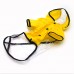 Вітровка плащ для собак прозора Zoo-hunt жовта міні 21х27 см