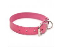 Нашийник для собак Zoo-hunt шкіряний Весна рожевий 1,2/20-25 см Нашийник для собак Zoo-hunt шкіряний Весна рожевий 1,2/20-25 см