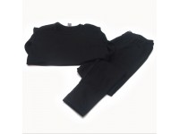 Комплект чоловічої термобілизни штани + кофта чорний XXL Комплект чоловічої термобілизни штани + кофта чорний XXL