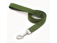 Повідець брезентовий світловідбивний для собак Zoo-hunt ПБ 2,0 см 120 см хакі 