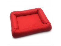 Лежак-матрац для собак та котів Zoo-hunt Вояж червоний №1 50х60 см