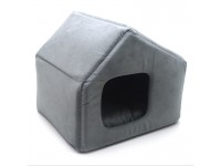 Будиночок для малих собак та котів Zoo-hunt Бліц сірий №1 40х33х35 см Будиночок для малих собак та котів Zoo-hunt Бліц сірий №1 40х33х35 см