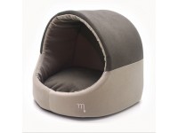 Будка для котів і собак Zoo-hunt Елегант коричнева №1 360х320х320 мм