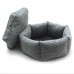 Лежак для малих собак та котів Zoo-hunt шестикутний Чарлі сірий №1 43х15 см Лежак для малих собак та котів Zoo-hunt шестикутний Чарлі сірий №1 43х15 см