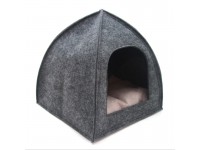 Будинок для котів та малих порід собак Zoo-hunt з фетра Джейн №2 40х40х42 см сірий Будинок для котів та малих порід собак Zoo-hunt з фетра Джейн №2 40х40х42 см сірий