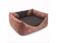 Лежак для котів і собак Zoo-hunt Фокс прямокутний коричневий №1 30х40х21 см Лежак для котів і собак Zoo-hunt Фокс прямокутний коричневий №1 30х40х21 см