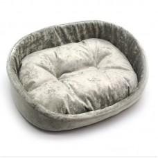 Лежак для котів і собак Zoo-hunt овальний Малібу бежевий №1 320х430х125 мм Лежак для котів і собак Zoo-hunt овальний Малібу бежевий №1 320х430х125 мм