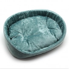 Лежак для котів і собак Zoo-hunt овальний Малібу м'ятний №1 320х430х125 мм Лежак для котів і собак Zoo-hunt овальний Малібу м'ятний №1 320х430х125 мм