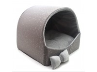 Будка для котів та собак Zoo-hunt Марсель сіра №1 360х320х320 мм