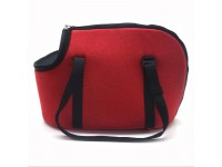 Сумка переноска Zoo-hunt Магнус для котів та малих порід собак №1 22х42х31 см червона 