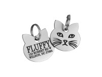 Адресник для котів BronzeDog з Нержавіючої Сталі Тип 1 S (90351) 