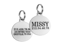 Адресник для котів BronzeDog з Нержавіючої SСталі Тип 6 (90401) Адресник для котів BronzeDog з Нержавіючої SСталі Тип 6 (90401)