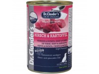 Вологий корм для собак Dr.Clauder’s Selected Meat Venison & Potato 400 г Вологий корм для собак Dr.Clauder’s Selected Meat Venison & Potato 400 г
