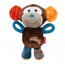 Іграшка для Собак Gigwi Plush Friendz Мавпа з Піщалкою 16 х 8 х 8 см 