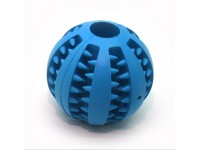 Іграшка для собак і котів м'ячик для корму 7 см Червоний