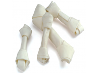 Кісточка в'язана біла 25 см HapPet для собак 3 шт 360 г 