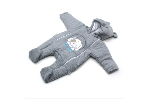 Комбінезон MAŁGOSIA демісезонний Kot i Pies для немовлят сірий 