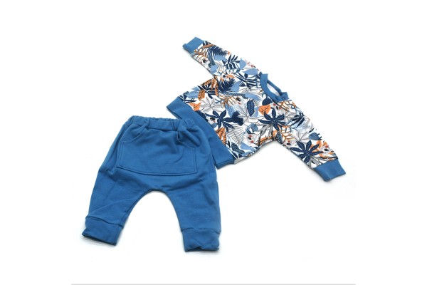 Костюм MAŁGOSIA Dzungla для немовлят блакитний 