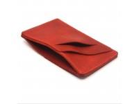 Картхолдер шкіряний №1 Крейзі на 5 відділів Zoo-hunt червоний 1054 Картхолдер шкіряний №1 Крейзі на 5 відділів Zoo-hunt червоний 1054